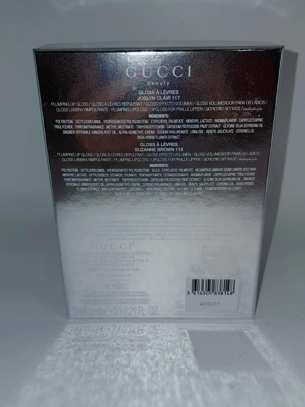 Gucci lip gloss